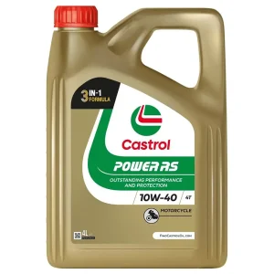 Castrol Power RS - 4 Takt olie - 10W40 - 4 liter - 15F534