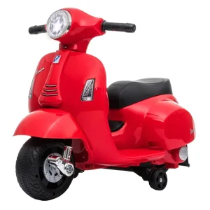 Kinder Vespa Elektrisch - 8.4V Li-Ion - Vanaf 18 maanden - Rood