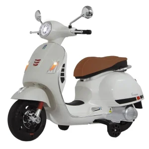 Kinder Vespa GTS Elektrisch - 12V Li-Ion - Vanaf 3 Jaar - Wit