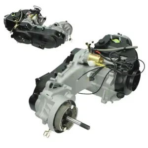 Motorblok - GY6 - Euro4 - 10 inch - Lange as - EFI Versie
